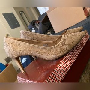Tan heels. Size 9.5